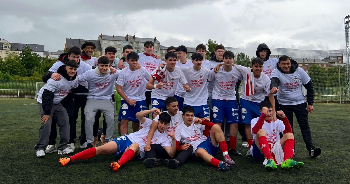 AtcoBembibre's tweet photo. #Juvenil 

Atlético Bembibre juvenil B 
Campeón de liga 3° provincial

Ascenso conseguido en la jornada de hoy tras ganar al C.D. Columbrianos en la última jornada, quedando segundo clasificado el C.D. Santa Ana. 

¡Enhorabuena Aguiluchos! https://t.co/XEOf0xW3Sk