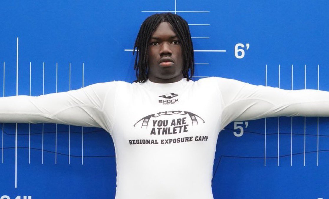 Landyn Rosow (@rivalslandyn) on Twitter photo 2026 OL Khalil Sanogo (TX)
Offers: Houston, Arizona, UNC, California, more
One of the best players I’ve seen at a <a href="/youareathlete/">You Are Athlete</a>, definitely deserves some more offers 👀
@khalilsanogo71 <a href="/youareathlete/">You Are Athlete</a> 2026 OL Khalil Sanogo (TX)
Offers: Houston, Arizona, UNC, California, more
One of the best players I’ve seen at a <a href="/youareathlete/">You Are Athlete</a>, definitely deserves some more offers 👀
@khalilsanogo71 <a href="/youareathlete/">You Are Athlete</a>