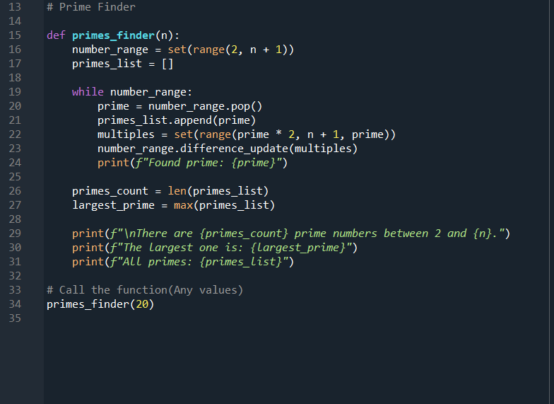 TensorThrottleX's tweet photo. 🚀 Data Science Journey: Day 12/30
Focus: Functions, User Input Techniques & Prime Finder Logic
🔹 Functions – Modularized into reusable blocks for efficiency.
🔹 User Input Techniques – Collected dynamic data.
🔹 Prime Finder – Designed Prime num finder.
#datascince #Python https://t.co/oK7p9hQNA9