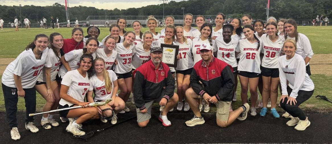 Congrats to our <a href="/NWGLacrosse/">Northwest Guilford Lacrosse</a>  women for winning the Metro 4A Conference ‼️ 
#vikingpride