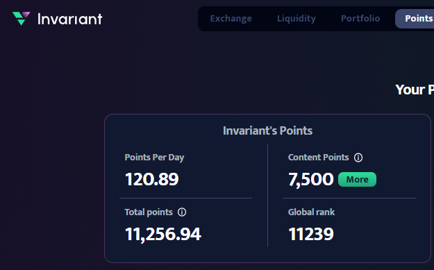 MeskaKarl's tweet photo. Starting small with @invariant_labs. Active Liquidity Management is newbie heaven! Big things ahead! @EclipseFND 🚀 #AMM #DeFi #Invariant https://t.co/ZgYfR0I4UF