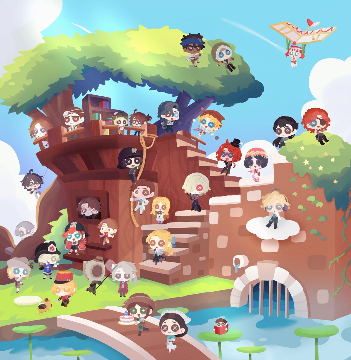 #第五人格7周年記念イラストコンテスト
이번에 새로 참가했습니다♡♡♡
pixiv.net/artworks/13026…