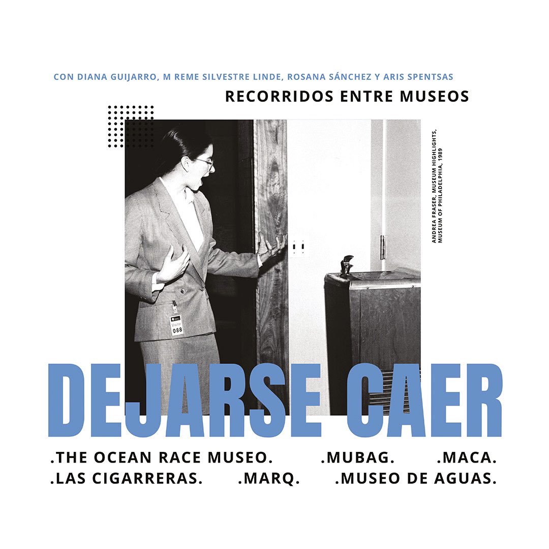 🏛️ DIM 2025 🏛️ En esta edición se llevará a cabo una novedosa acción conjunta de mediación. “Dejarse caer” son unas rutas entre museos para conocer el espacio expositivo de una manera diferente. A cargo de ROSANAYARIS, Diana Guijarro y M Reme Silvestre Linde.