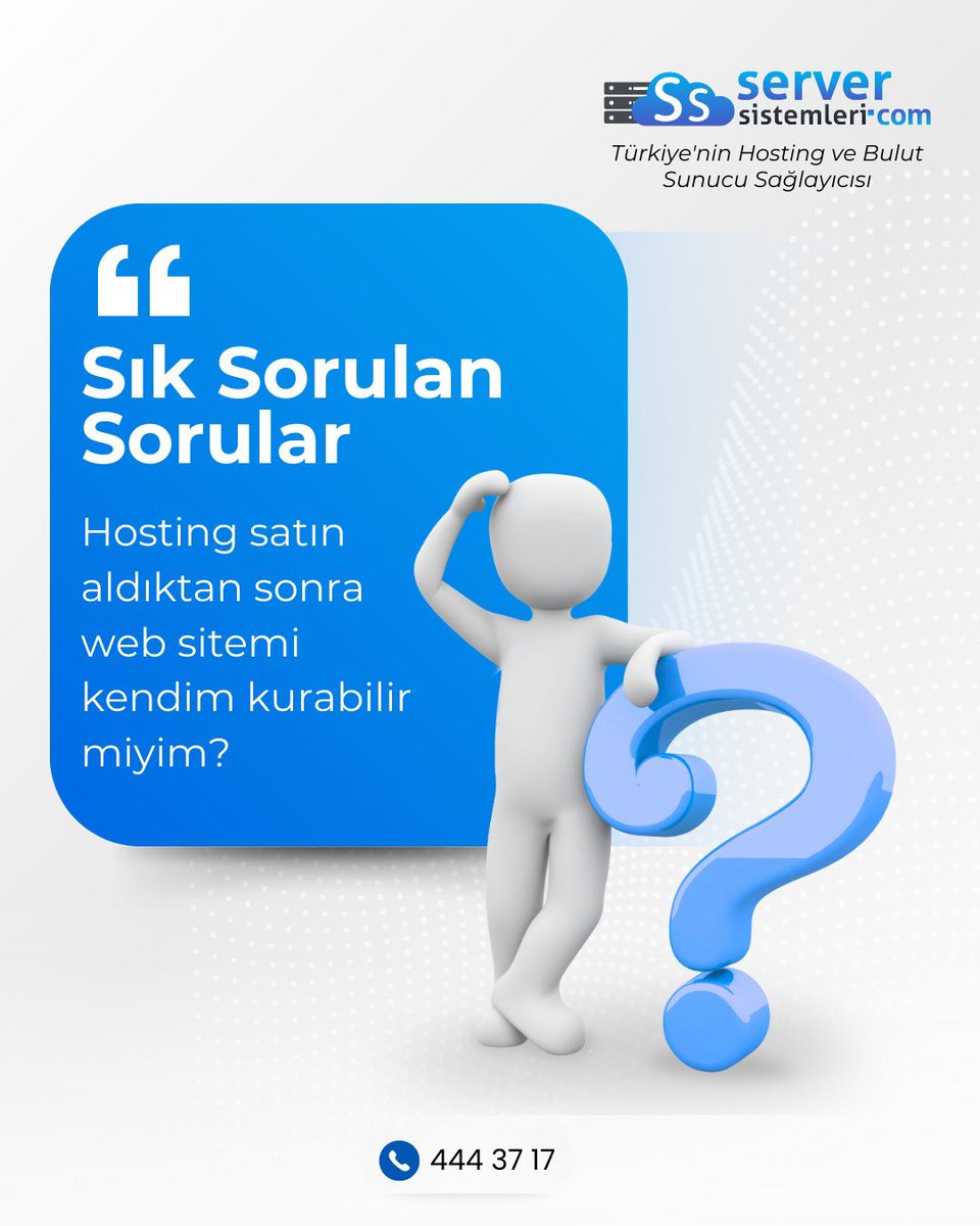 Server Sistemleri’nin kolay yönetim paneliyle kendi web sitenizi kurmak çok kolay! #Hosting #WebSiteKur #KolayKurulum #ServerSistemleri #YazılımcıOlmadan