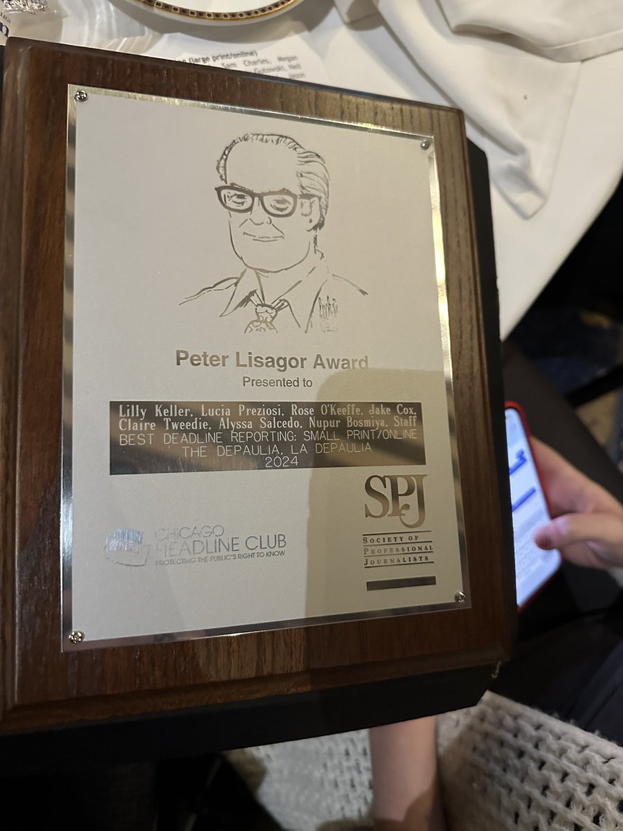Lilly Keller (@lillyraekeller) on Twitter photo So proud of our reporting team’s work last spring and honored to receive a Lisagor. May be 1,000 miles from Chicago in Montana but I will always remember my time at the Depaulia <a href="/TheDePaulia/">The DePaulia</a> So proud of our reporting team’s work last spring and honored to receive a Lisagor. May be 1,000 miles from Chicago in Montana but I will always remember my time at the Depaulia <a href="/TheDePaulia/">The DePaulia</a>