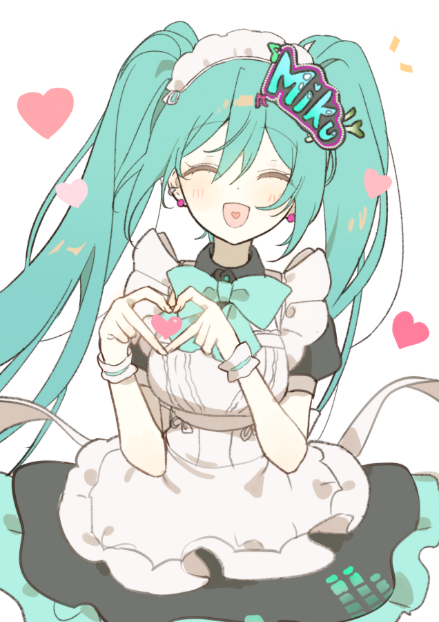 Wohinya's tweet photo. #メイドの日2025 
#初音ミク

💗 https://t.co/eDLQJx29pf
