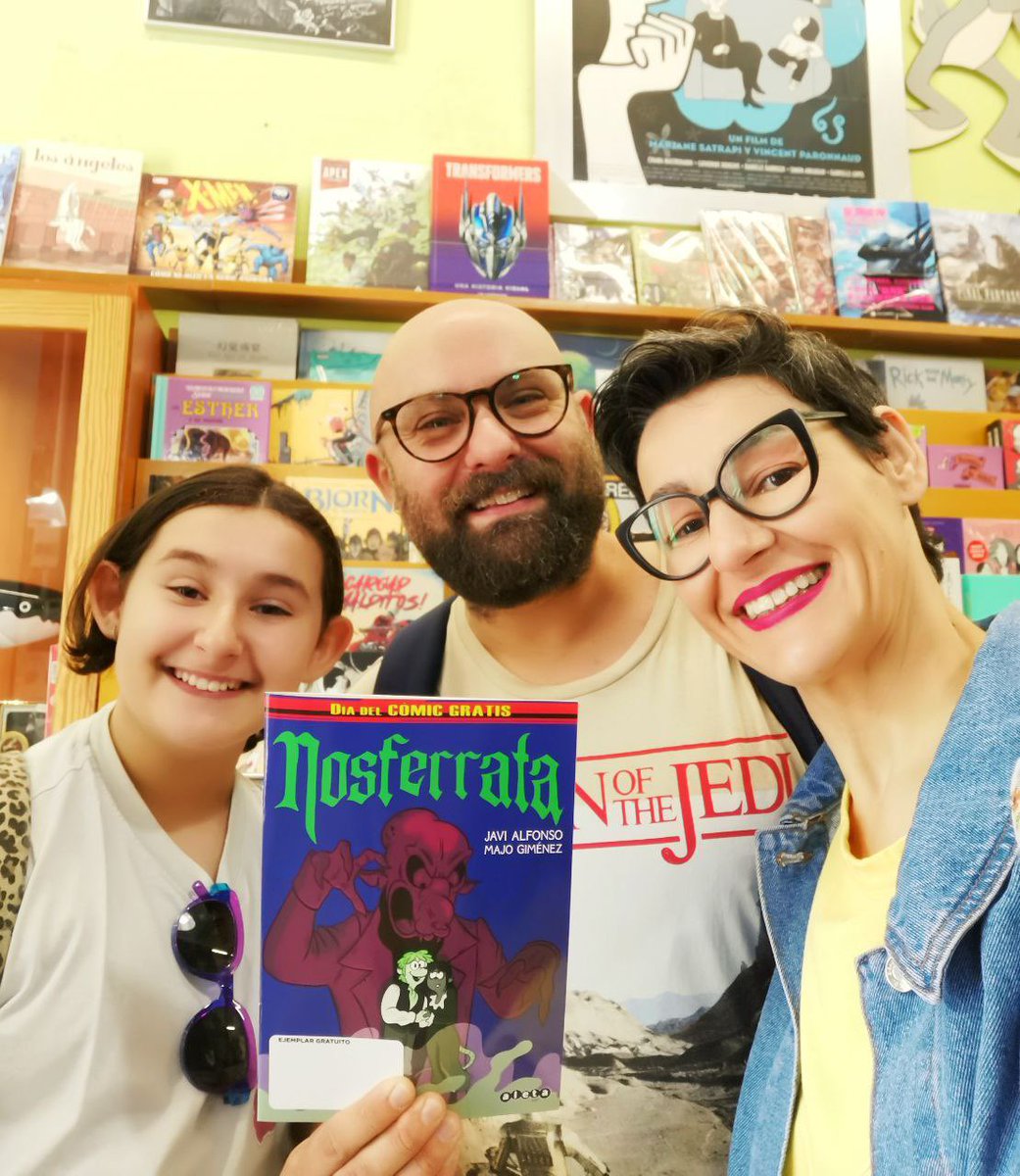 Javi Alfonso (@javialfonsomos) on Twitter photo ¡Qué ilusión! Esta mañana hemos estado en #FuturamaComics recogiendo nuestro ejemplar de #Nosferrata del <a href="/DiaComicGratis/">Día del Cómic Gratis</a> 🐭💖 ¡Qué ilusión! Esta mañana hemos estado en #FuturamaComics recogiendo nuestro ejemplar de #Nosferrata del <a href="/DiaComicGratis/">Día del Cómic Gratis</a> 🐭💖