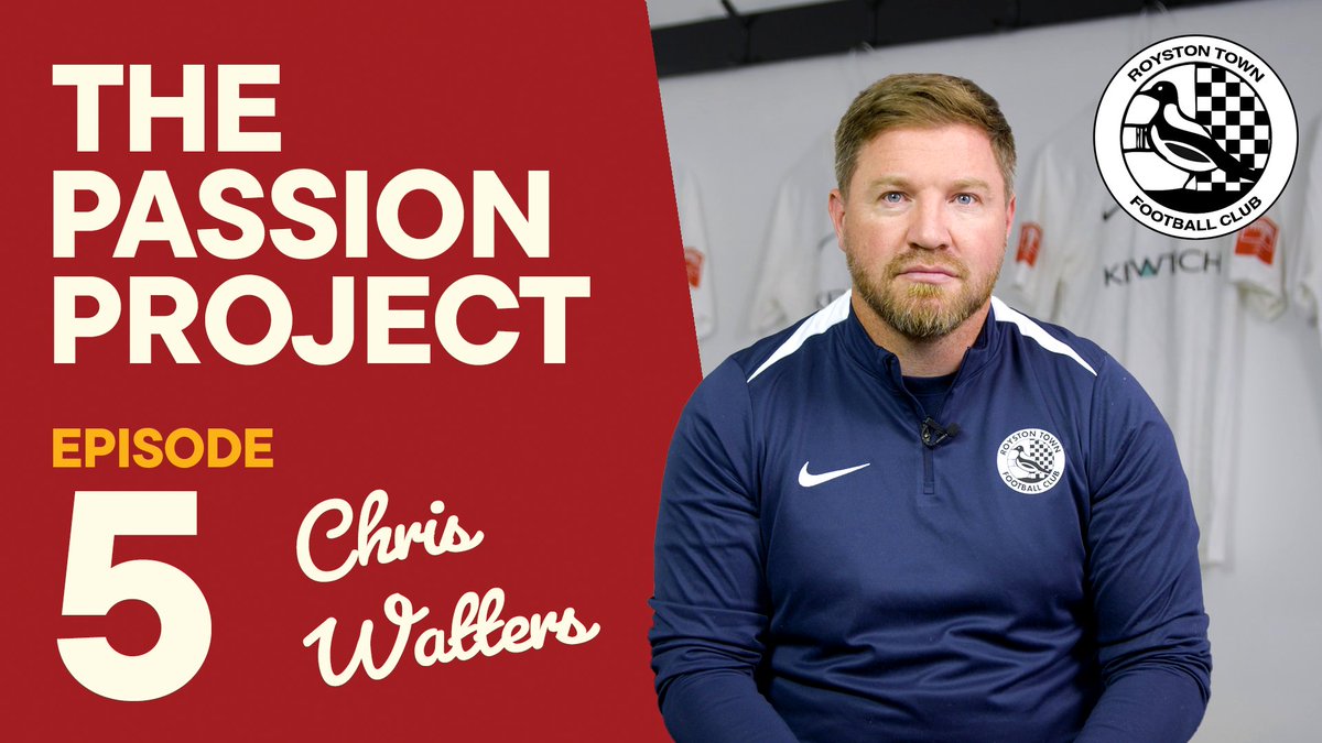 The Passion Project now has its own channel.

In this ep: @roystontownfc’s <a href="/footballwoots/">Chris W</a> — on football, community, and why he loves what he does.

Watch here: youtu.be/_5ZkDBeG-U8?si…

#RoystonTownFC #NonLeagueFootball #GrassrootsFootball #FootballDocumentary #ThePassionProject