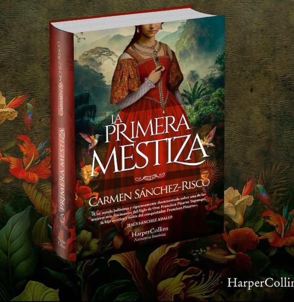Carmen Sánchez-Risco (@csanchez_risco) on Twitter photo Muchas gracias por sus palabras <a href="/ManabaSincero/">R. L. Fernández</a>, tiene usted #LaPrimeraMestiza en papel en Perú, en <a href="/LibreriasCrisol/">Librerías Crisol</a> en librerias <a href="/elvirreylibros/">Librería El Virrey 📚</a> en @bibliopucp
<a href="/HarperCollinsIB/">HarperCollins Ibérica 📖</a> Muchas gracias por sus palabras <a href="/ManabaSincero/">R. L. Fernández</a>, tiene usted #LaPrimeraMestiza en papel en Perú, en <a href="/LibreriasCrisol/">Librerías Crisol</a> en librerias <a href="/elvirreylibros/">Librería El Virrey 📚</a> en @bibliopucp
<a href="/HarperCollinsIB/">HarperCollins Ibérica 📖</a>