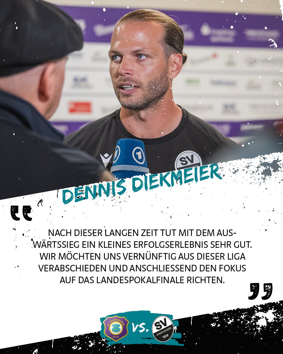 SV_Sandhausen's tweet photo. Auswärtssieg im Erzgebirge! Nachbericht und Stimmen zur Partie  🗣️https://t.co/cqUl4RFc9I 

#AUESVS #SVS1916 #WirEchtAnders https://t.co/yxcw7ComY9
