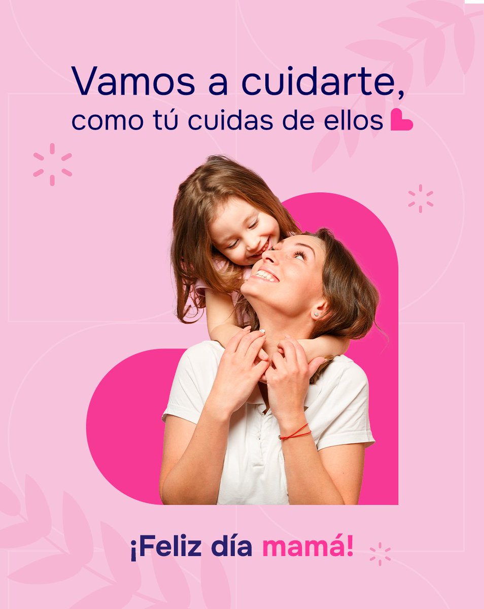 Hoy celebramos a quien siempre cuida de todos: mamá. 
Quien sana con un abrazo y cuida con el corazón.
Gracias por tanto.💜
#VamosACuidarte