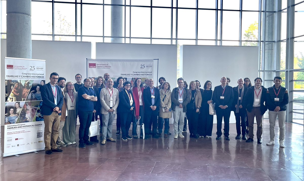 SEHISP_UCLM (@sehisp_uclm) on Twitter photo Una vez concluido el Congreso Internacional Familias y cambio histórico queremos agradeceros la participación e implicación en todas las sesiones. Por otros 25 años juntos. <a href="/SEHISP_UCLM/">SEHISP_UCLM</a>
#orgullosehisp Una vez concluido el Congreso Internacional Familias y cambio histórico queremos agradeceros la participación e implicación en todas las sesiones. Por otros 25 años juntos. <a href="/SEHISP_UCLM/">SEHISP_UCLM</a>
#orgullosehisp