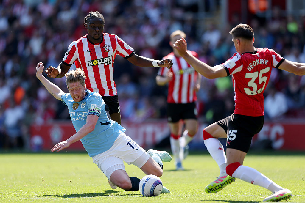 A half with little to shout about at Southampton - however there are still three 7⃣/10's in <a href="/spbajko/">Simon Bajkowski</a>'s half-time ratings for City.

Live match updates ⬇️ #mcfc #SOUMCI
manchestereveningnews.co.uk/sport/football…