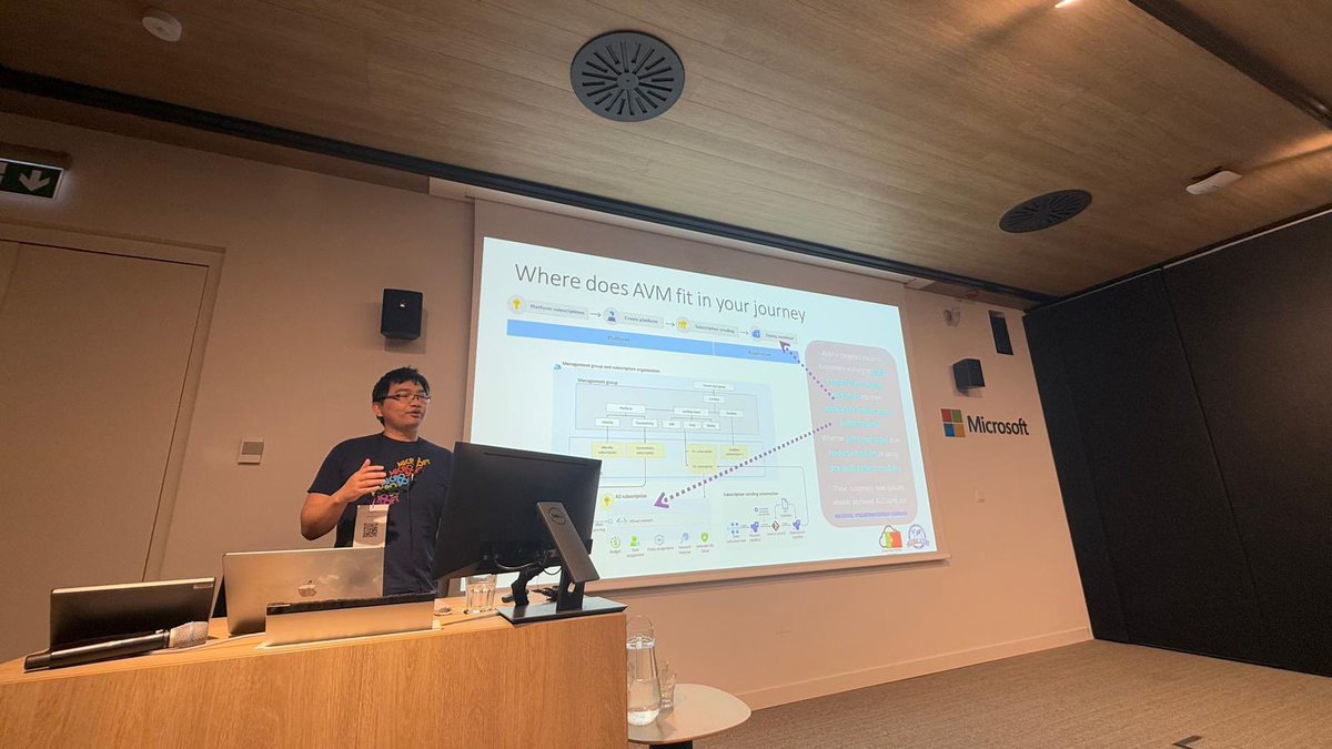 nick_cloudops's tweet photo. Had an amazing session diving into Azure Verified Modules with Terraform and the turnout was great too. Almost a packed room with people showing interest for #GlobalAzurePortugal
#Microsoft #AVM #Cloud #AzureVerifiedModules #Terraform #Cloudfamily https://t.co/FmUIGrItyl