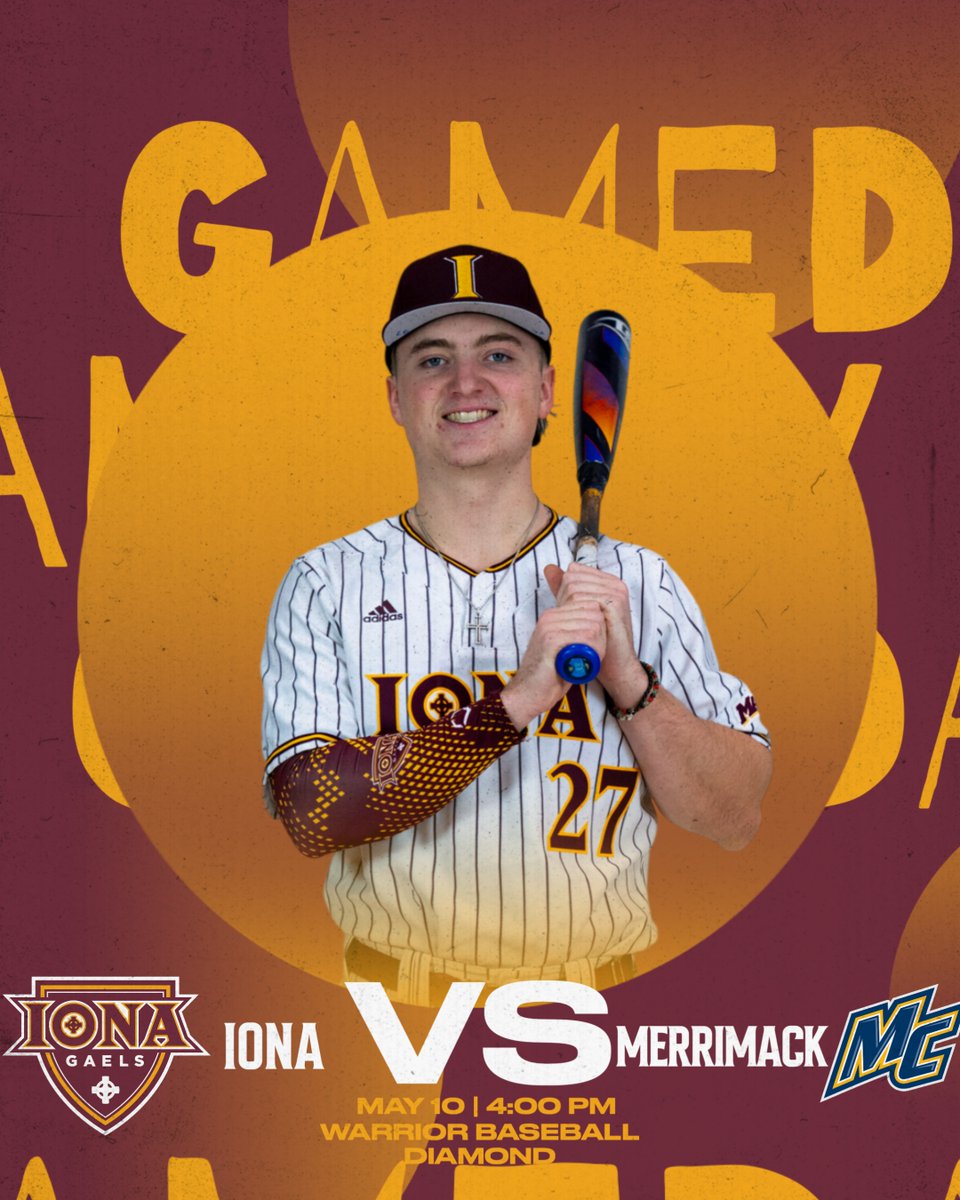 IonaBaseball's tweet image. ๐๐๐ ๐๐๐๐ฌ
๐: Merrimack
โฐ: 4:00 PM
๐: Andover, MA
๐๏ธ: Warrior Baseball Diamond
๐บ:merrimackathletics.com/watch/?Live=53โฆ
#GaelNation