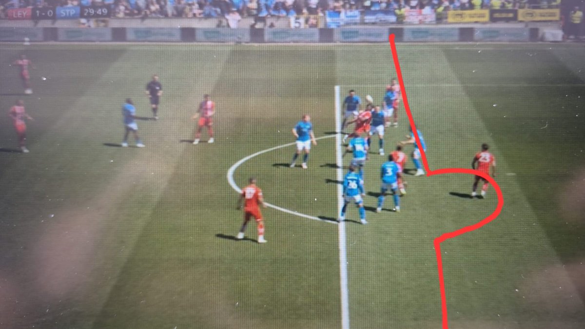 Once you've drawn the lines, you can see why they've given it. #lofc