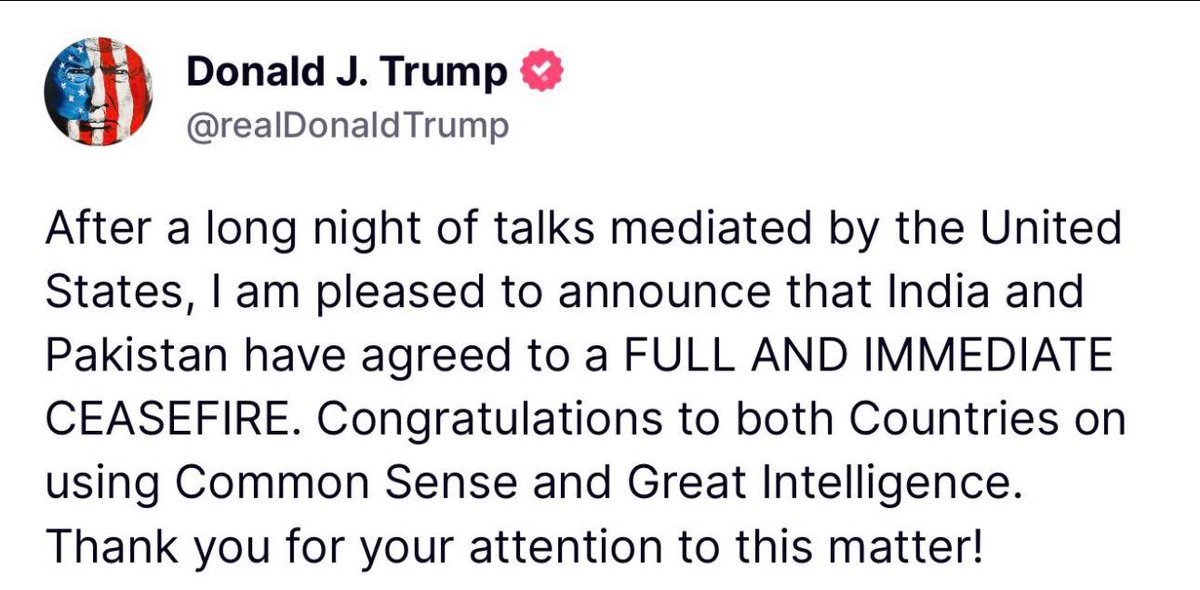 rajuparulekar's tweet photo. Dear Countrymen,

Sub: DIPLOMATIC DISASTER❗️

Narendra Modi never informed the Nation that America is MEDIATING. 

For the first time ever, any Nation has MEDIATED between India-Pakistan and also shamefully, for the first time, the MEDIATING NATION has declared ceasefire on behalf of India 😡

Narendra Modi has committed a DIPLOMATIC DISASTER, ruining decades of our successful efforts at being truly NON-ALIGNED and being our own Master. 

The Diplomatic success achieved, after decades of consistent efforts of isolating Pakistan, are undone today, thanks to Narendra Modi. 

P.S. America’s such influence and CONTROL over Narendra Modi’s Government shall make ADANI very happy.🎁