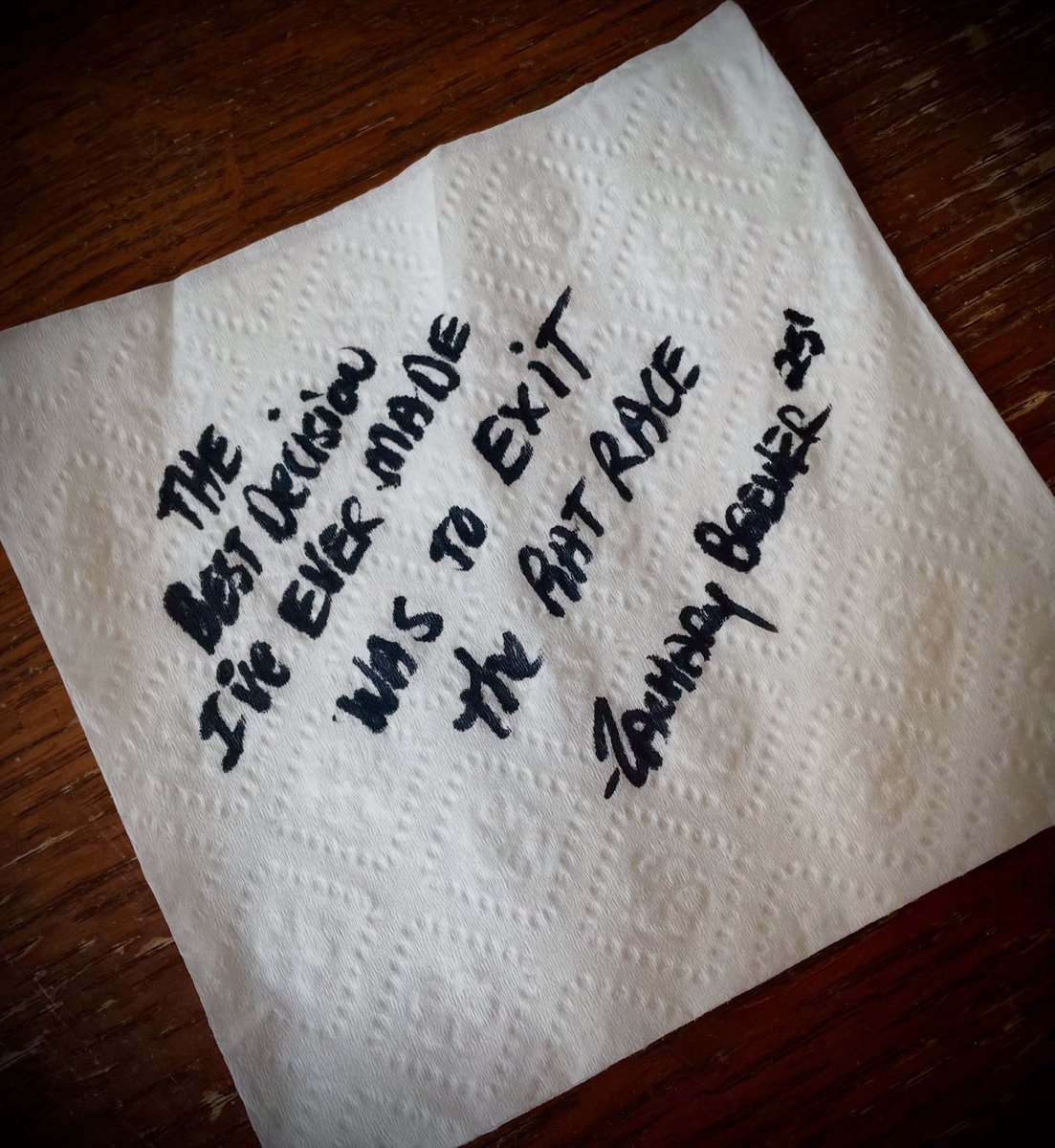 Is the goal money or time?

I’m done wasting my time planning to live my life at the end of my life 

I’m gonna make sure I enjoy each 24 hours .

#mindset #perspective