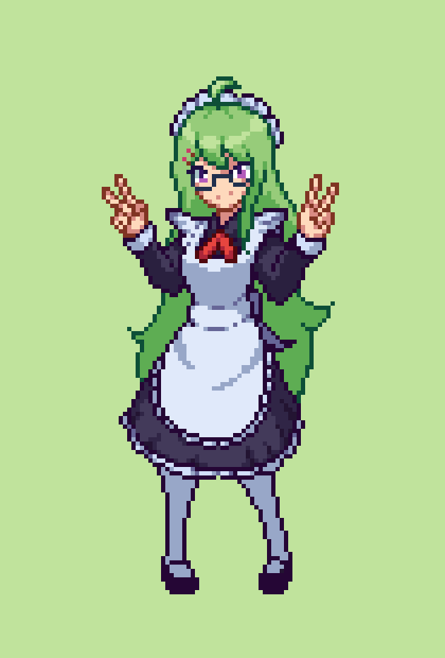 noomks_choomks's tweet photo. today is maid day
#pixelart #ドット絵 #メイドの日 https://t.co/9wkeisyZpF