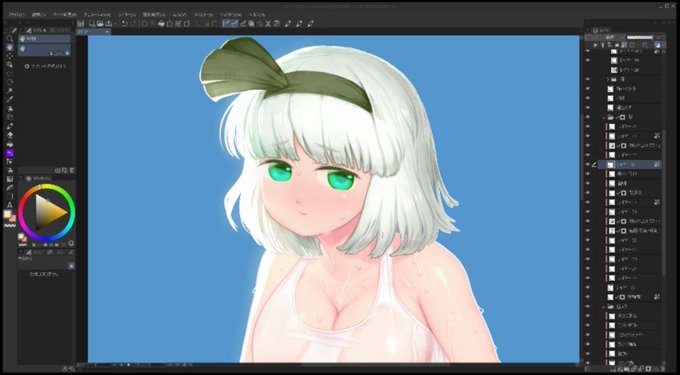 ライブでここまで進みました #今日のライブ進捗 https://t.co/cXu6MTvZ07 