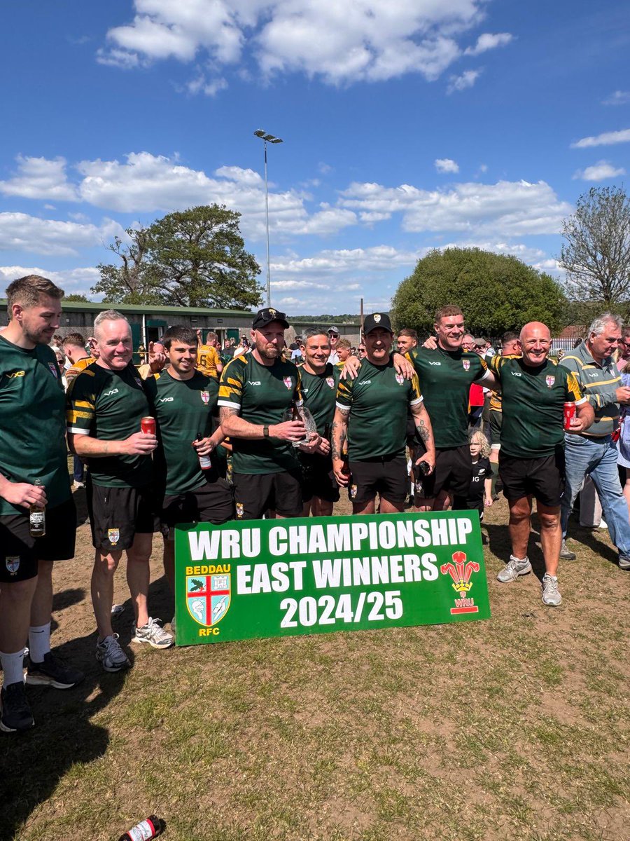 Champions! 💚💛 <a href="/BeddauRFC/">Beddau R.F.C. 🏉</a>