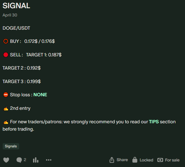 $DOGE/USDT 2nd entry
Target 3+ exceeded✅
Premium Profit : +34% 
more signals📷pinned POST
