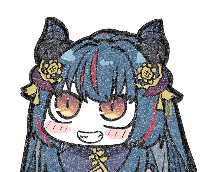 いろんな表情の羽奏こはくさん描いた#わ画な #いろんな表情のvtuberさん 