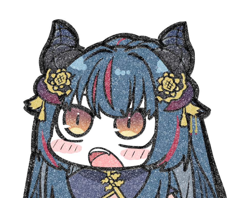 「いろんな表情の羽奏こはくさん描いた#わ画な #いろんな表情のvtuberさん 」|221(ﾂﾂｲﾁ)同人作家VTuber@月一で電子同人誌制作中のイラスト