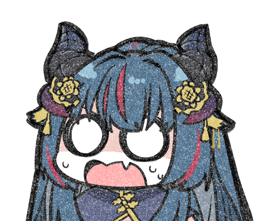「いろんな表情の羽奏こはくさん描いた#わ画な #いろんな表情のvtuberさん 」|221(ﾂﾂｲﾁ)同人作家VTuber@月一で電子同人誌制作中のイラスト