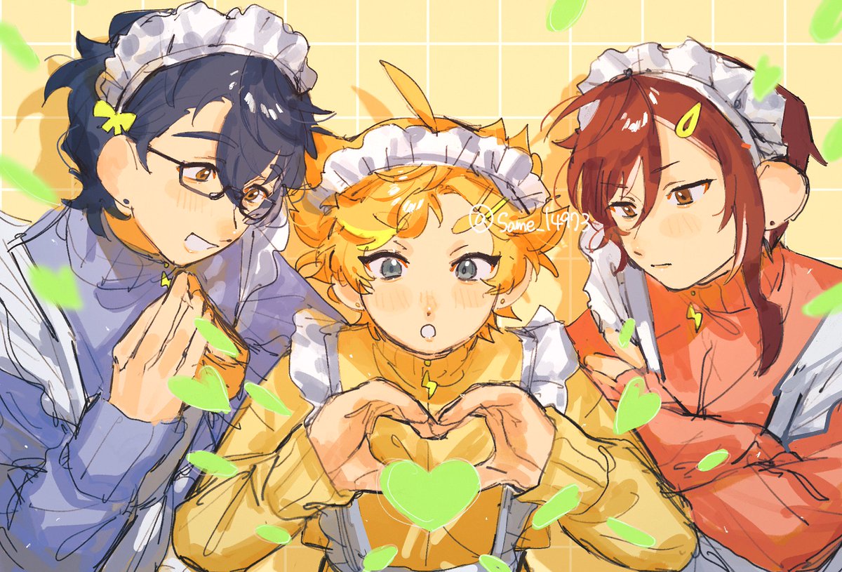 料理に魔法をかける練習をするメイドすうぃちさん🫶🏻