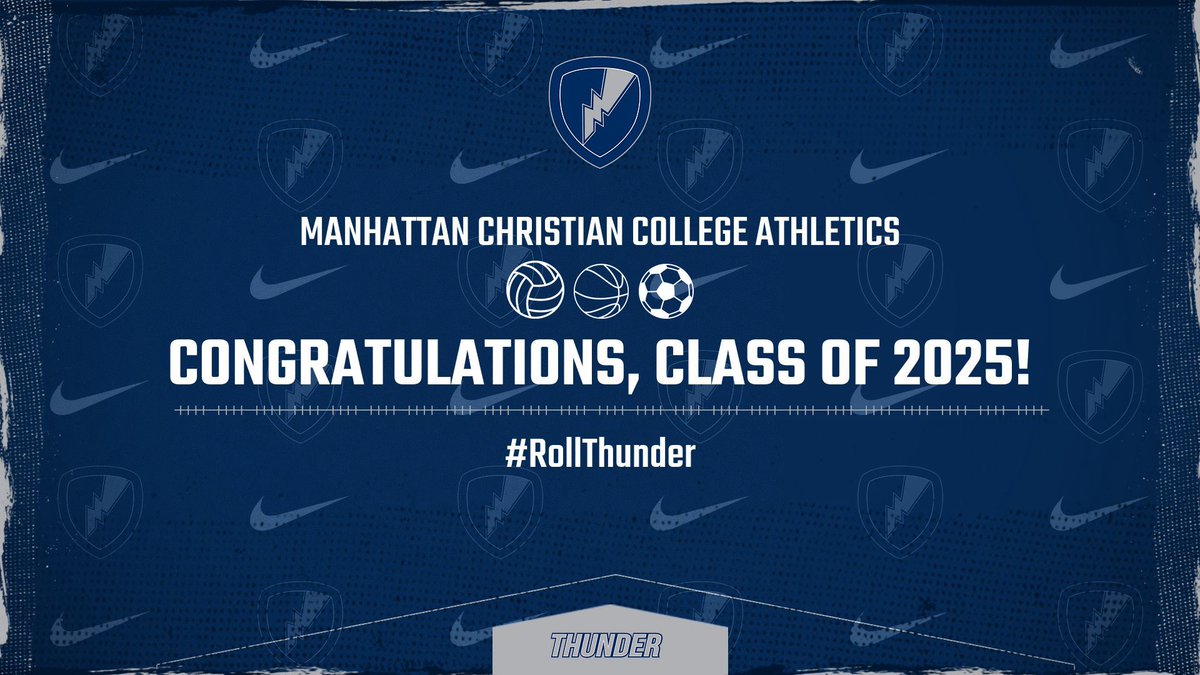 Congratulations to our class of 2️⃣0️⃣2️⃣5️⃣ graduates! ⚡️⚽️🏐🏀

#RollThunder