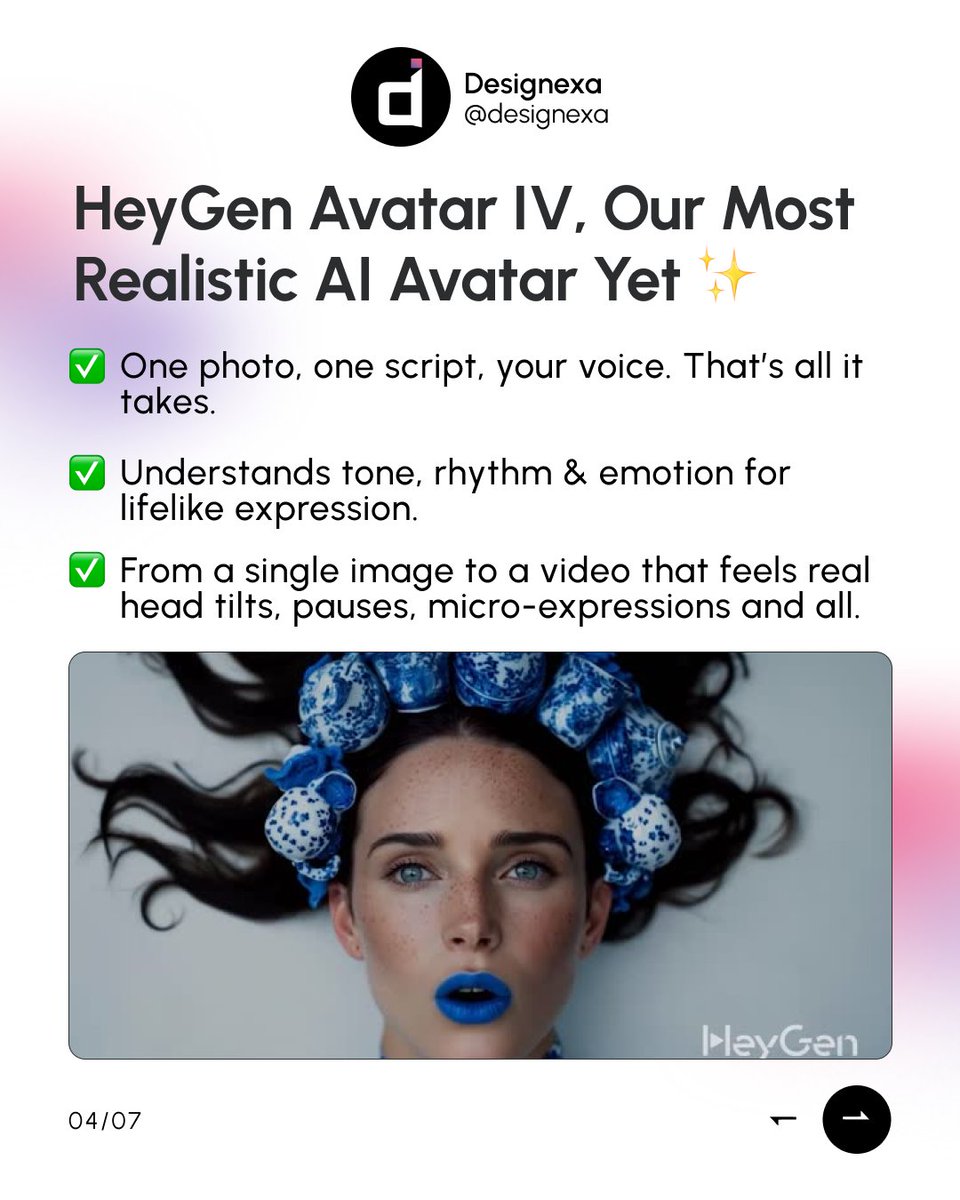 designexa's tweet photo. This Week in AI &amp; GenAI Highlights 🚀

A fresh wave of tools, updates, and creative breakthroughs is here—pushing the boundaries of what’s possible with AI. From smarter workflows to jaw-dropping visuals, the future of creation keeps getting closer. https://t.co/NC3KcTg5Sh