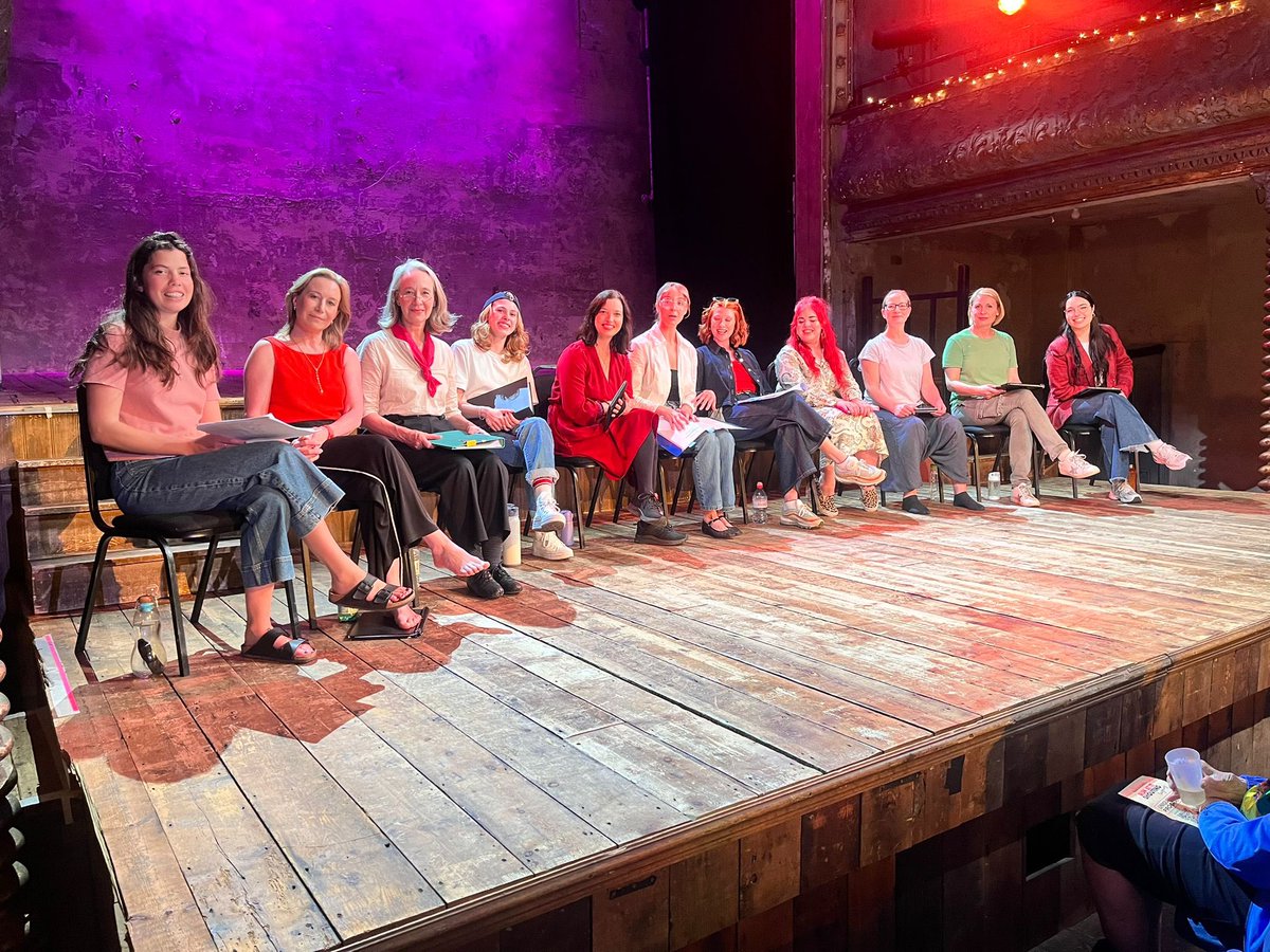 learningmasks's tweet image. The first five (of ten) new @MarkRavenhill2 plays went down a storm last night, ending with three all female casts @Wilton’s Music Hall. Two more shows to catch still today at 6pm and 8pm! #commediadellarte #commedia #runatitlaughing