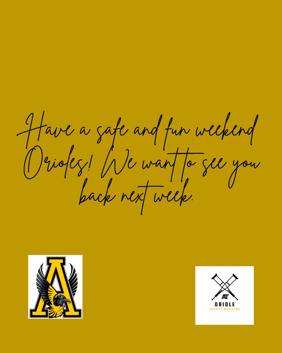 Avon Athletic Training (@avonsportsmed) on Twitter photo 
