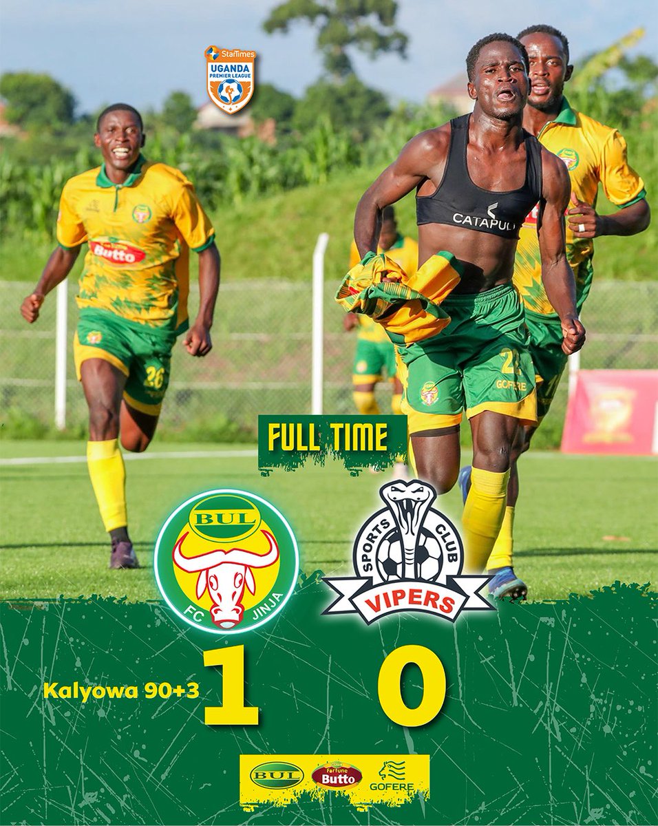 Bulfc1's tweet image. Full time || BUL 1-0 Vipers || #BULFC || #BULVIP