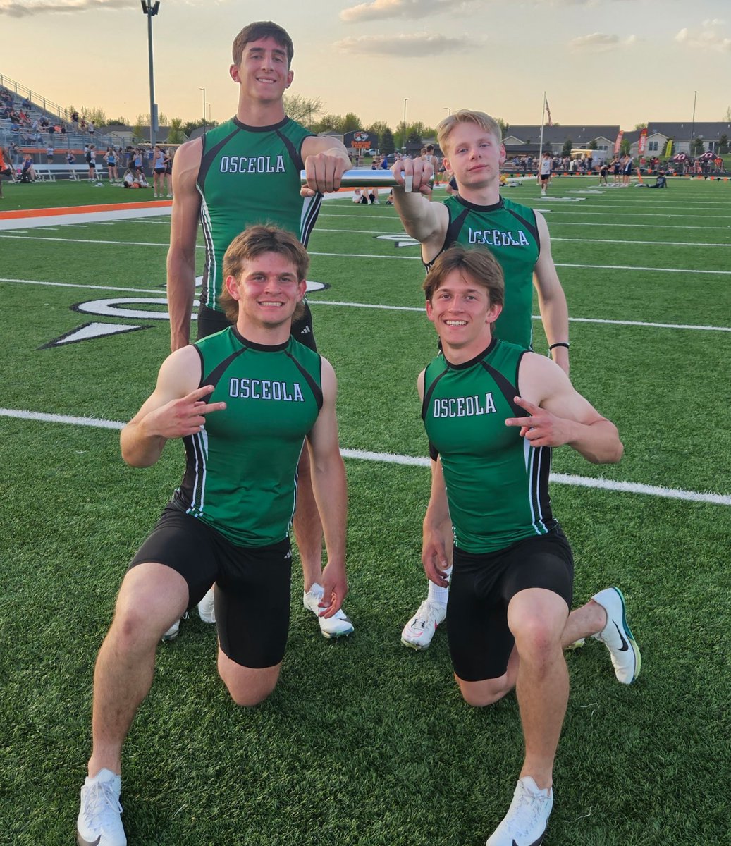 Riley DeMoe (2026) (@_rileydemoe) on Twitter photo Had a great meet last night running great relay times!
🥉4x1: 42.95
🥈4x2: 1:28.67 (School Record and WI D2 State Lead)
🥇4x4: 3:23.55 (WI D2 State Lead)
<a href="/milesplit/">MileSplit US</a> <a href="/MilesplitWI/">MileSplit Wisconsin</a> <a href="/AthleticdotNet/">AthleticNET</a> <a href="/wissportsnet/">WisSports.net</a> Had a great meet last night running great relay times!
🥉4x1: 42.95
🥈4x2: 1:28.67 (School Record and WI D2 State Lead)
🥇4x4: 3:23.55 (WI D2 State Lead)
<a href="/milesplit/">MileSplit US</a> <a href="/MilesplitWI/">MileSplit Wisconsin</a> <a href="/AthleticdotNet/">AthleticNET</a> <a href="/wissportsnet/">WisSports.net</a>