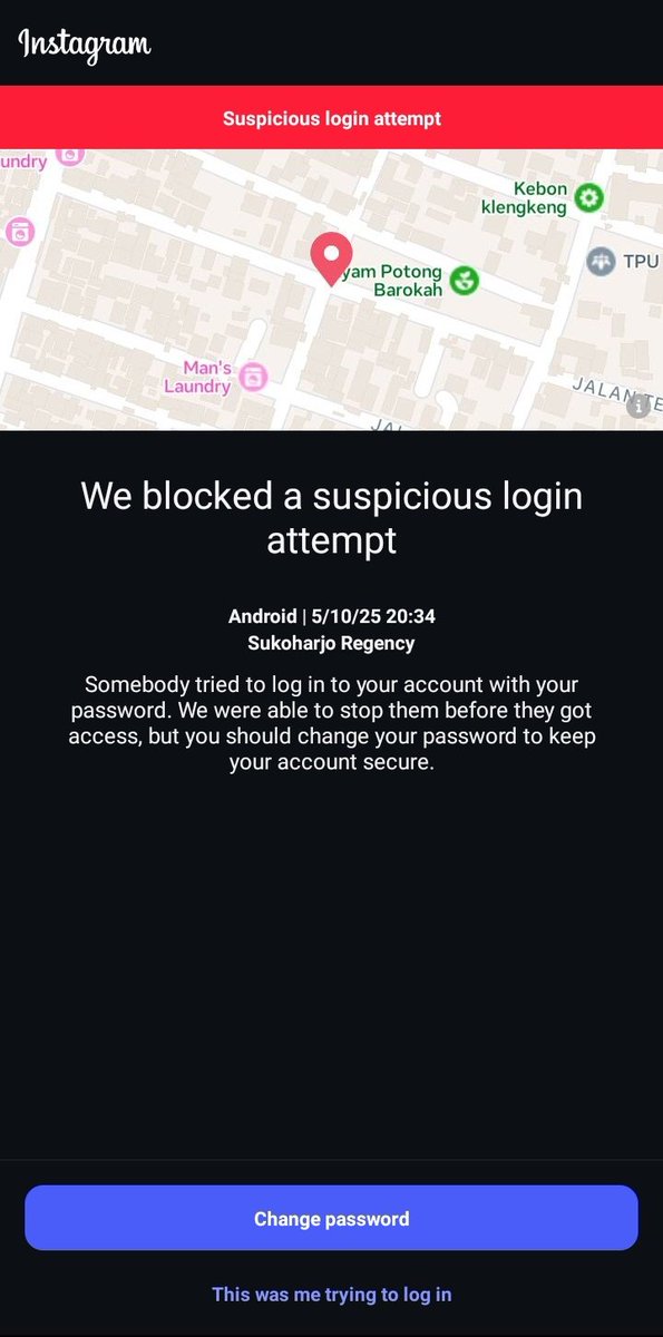 worldwideharu's tweet photo. moots ada yang pernah dapet beginian ngga? aku udah berapa kali kena. ganti pw pun tetep aja. user sama lokasinya sama tapi ga tau valid apa ngga lokasinya https://t.co/9v8ylJWMi7