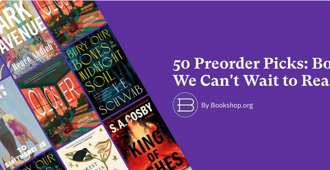 How COOL is this???? Miriam Gershow's CLOSER is one of Bookshop.org's "50 Preorder Picks: Books We Can't Wait to Read."  #happydance …al-house-publishing.mybigcommerce.com/closer/