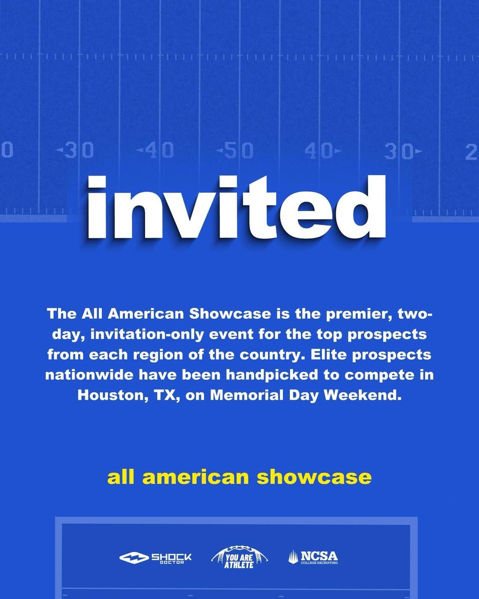 Thank you <a href="/youareathlete/">You Are Athlete</a> for the invite.