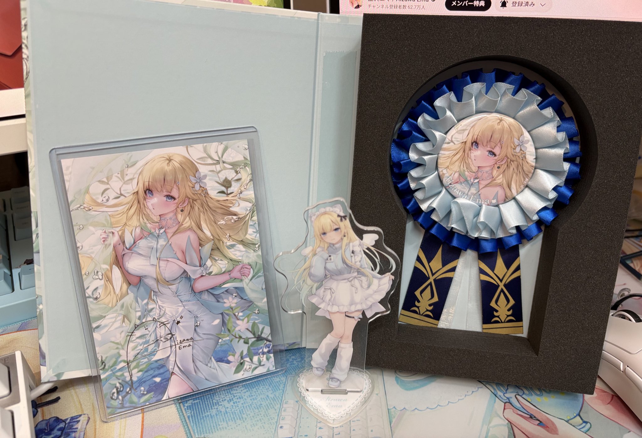 藍沢エマ 誕生日記念グッズセット2022 藍沢エマ 冬コミ 缶バッジ 42個