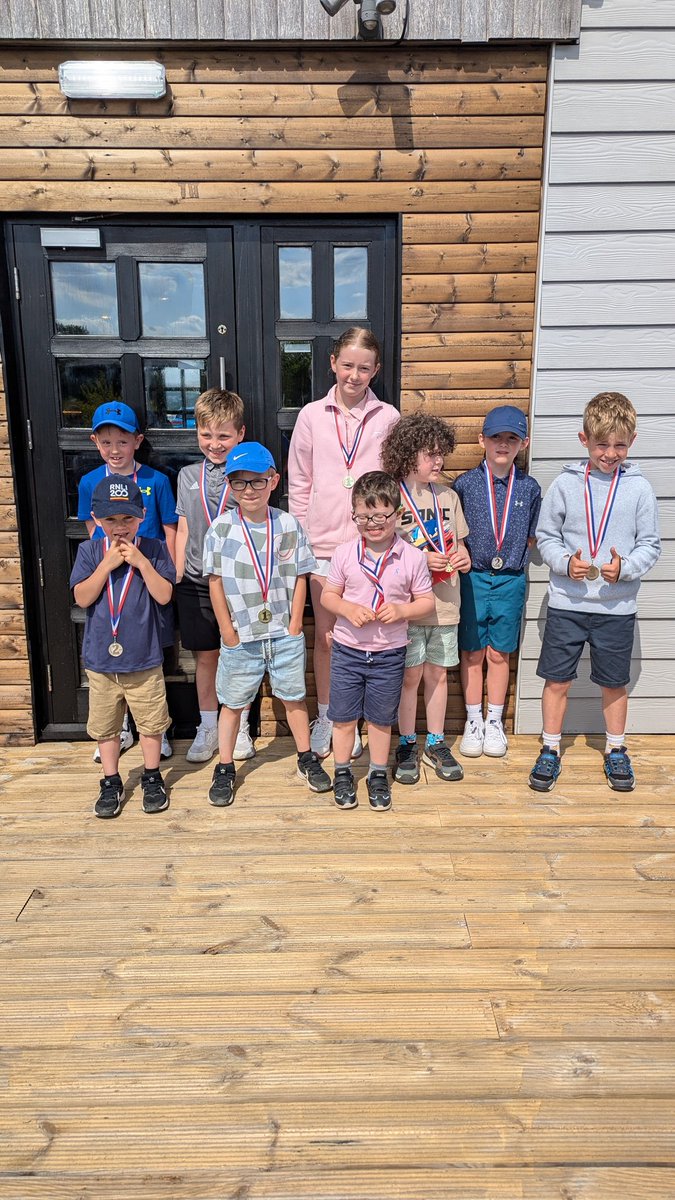 FirstSwingAcad's tweet image. Well done to all the children who took part in the Junior Competition today @BrynMeadows⛳ 

Big well done to Will who came 1st on the Main Course and Well done to Griff, James, Seb and Anna who came 1st on the Academy Course 🥇

See you in the next competition soon 😊