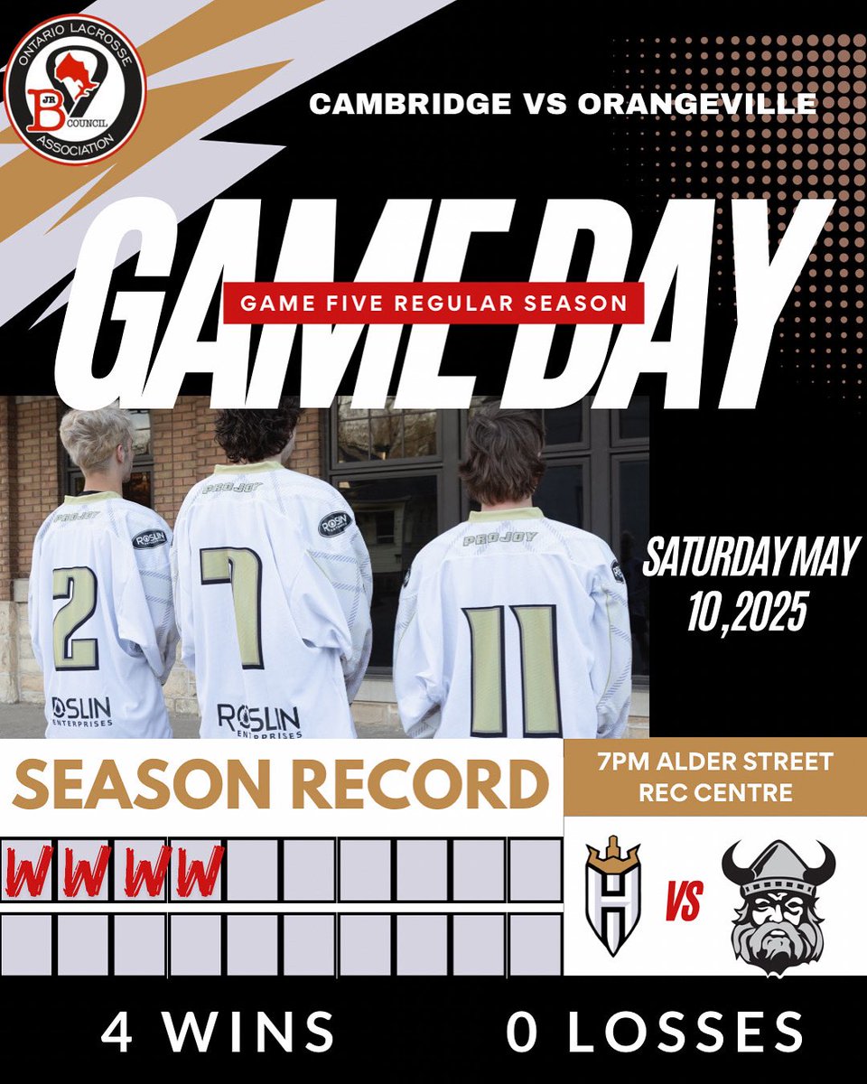 Cambridge Highlanders Jr B Lacrosse tweet media