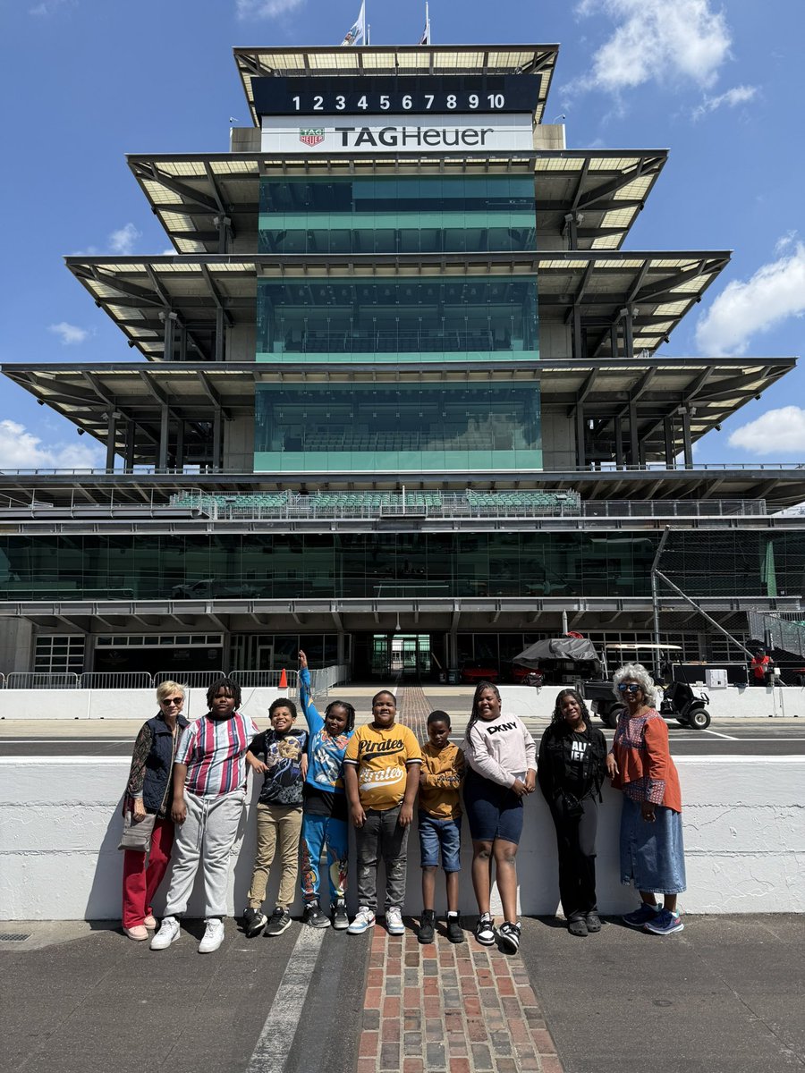 We had a busy week at James Whitcomb Riley! We celebrated Teacher Appreciation Week, had a visit from the John Lennon Educational Tour Bus, and an enrichment field trip to the Indianapolis Motor Speedway.