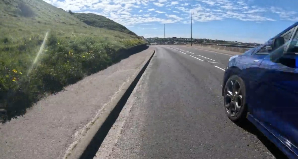 Some people just don't get it.  Inches from my bike, wide road with nothing coming 😡