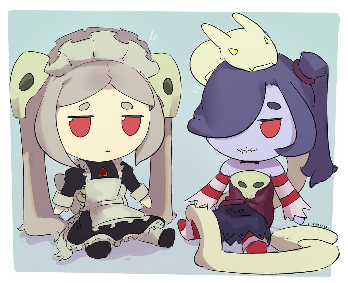 Funkygirls 
#スカルガ版深夜の真剣お絵描き60分一本勝負 #Skullgirls1HourDrawing