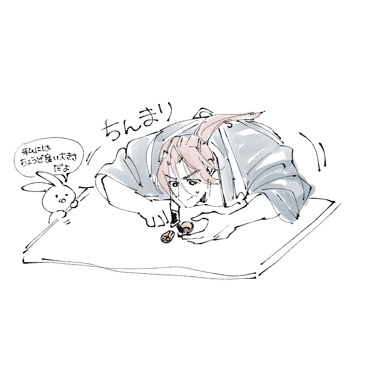 @Shiba_rakugak1 体をモナカに合わせる感じで一生懸命ちぢめてちんまり餡子詰めてますね…!! 
