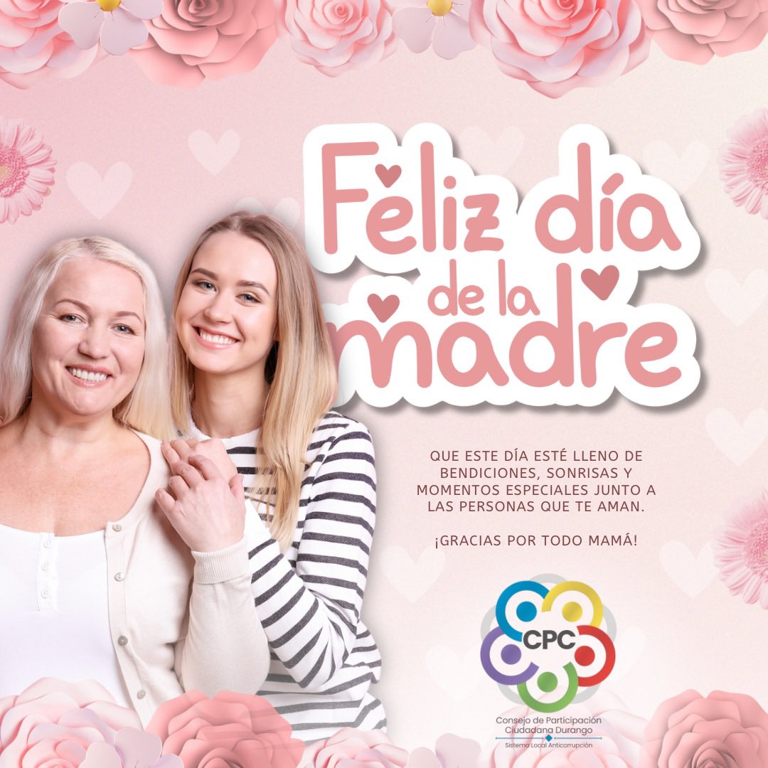 ¡Feliz día de las madres! ♥️👩🏻💐