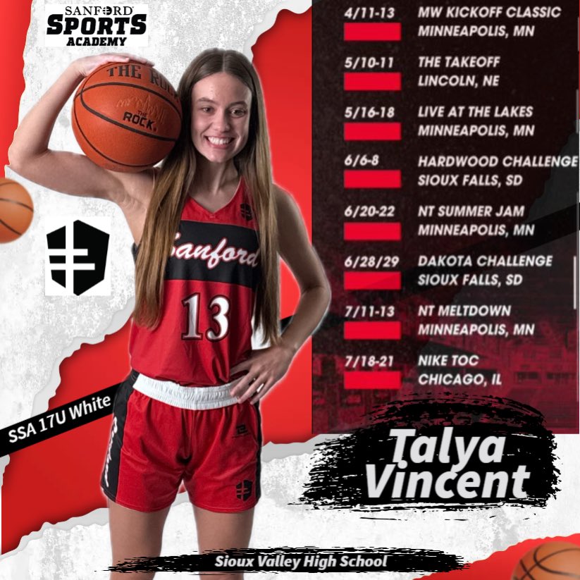 Talya Vincent (@talyavincent1) on Twitter photo Check out my summer schedule!
<a href="/downtownlb32/">downtownlilliebrow32</a> <a href="/ssahoopsteams/">Sanford Sports Academy Basketball Teams</a>
hudl.com/v/2S3Bu9 Check out my summer schedule!
<a href="/downtownlb32/">downtownlilliebrow32</a> <a href="/ssahoopsteams/">Sanford Sports Academy Basketball Teams</a>
hudl.com/v/2S3Bu9