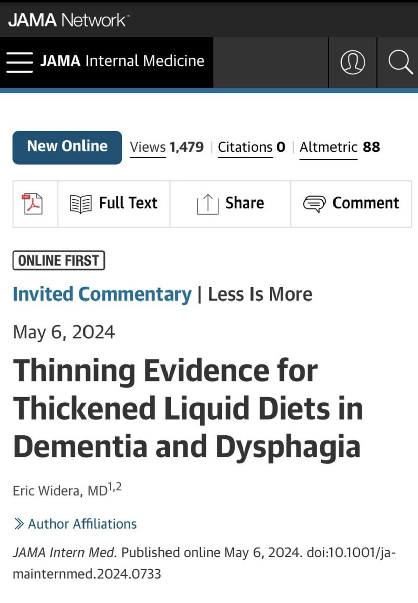 LSinvani's tweet image. Honored to have our article on #dysphagia featured on the Updates in Geriatrics Literature #AGS25 @AmerGeriatrics @NorthwellHealth @amakhnev1 @FeinsteinIMR @JAMAInternalMed