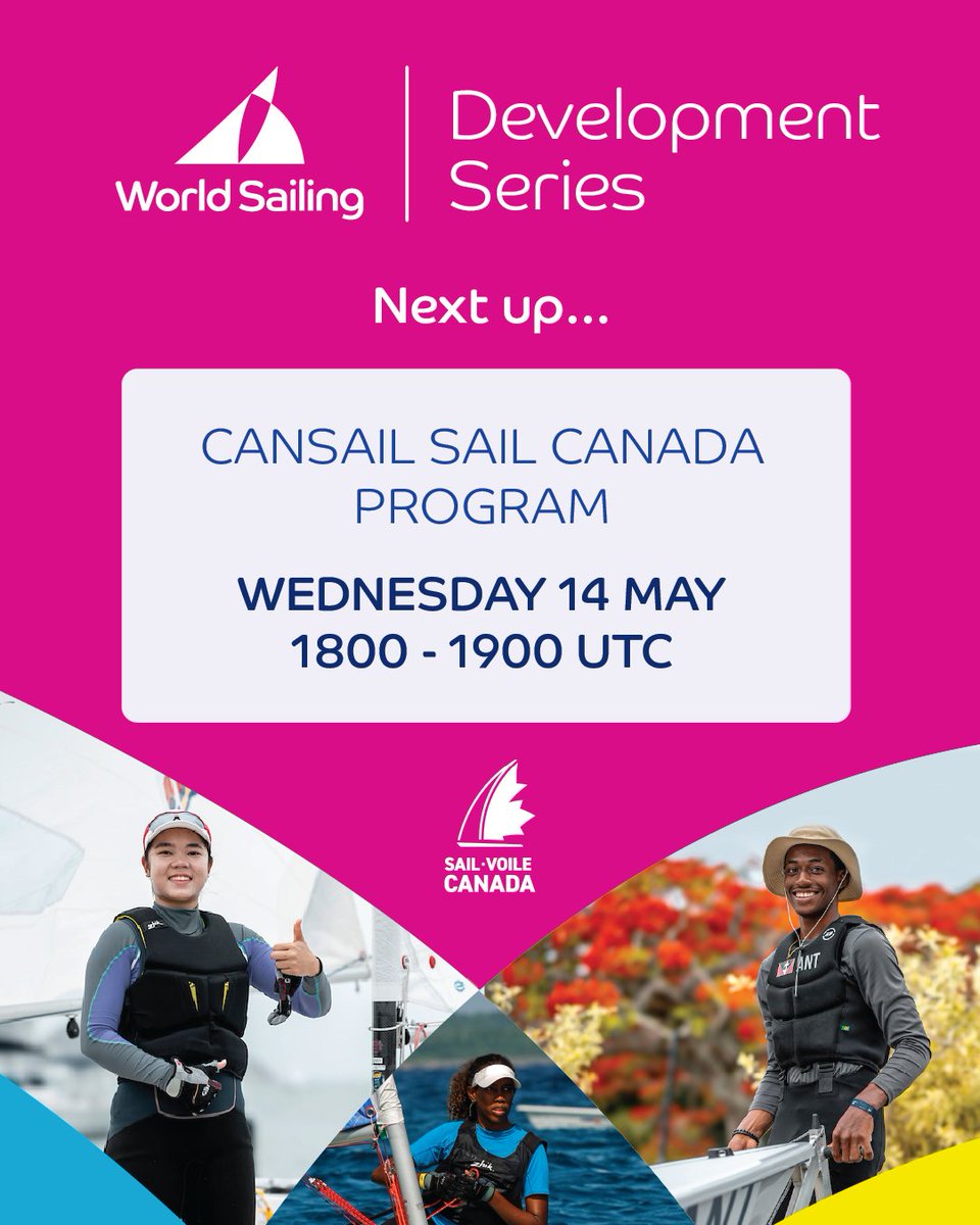 World Sailing ๐โต๏ธ (@worldsailing) on Twitter photo Join our next Development Webinar with Ryan Kelly, CEO of <a href="/SailCanada/">Sail Canada</a> ๐จ๐ฆ
He'll talk you through the CANSail Program, Sail Canadaโs nationally recognised learn-to-sail curriculum โต๏ธ
Register now ๐
๐ bit.ly/4jId7lY Join our next Development Webinar with Ryan Kelly, CEO of <a href="/SailCanada/">Sail Canada</a> ๐จ๐ฆ
He'll talk you through the CANSail Program, Sail Canadaโs nationally recognised learn-to-sail curriculum โต๏ธ
Register now ๐
๐ bit.ly/4jId7lY